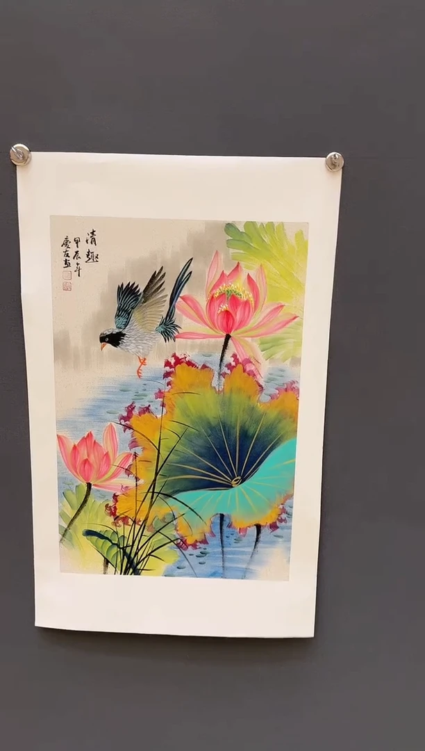 国画大易美术馆李庆友老师作品2