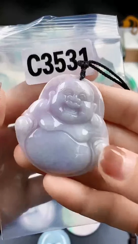 颈饰未镶嵌翡翠天然翡翠吊坠挂件