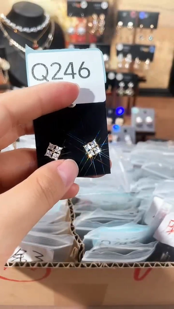 铜合金925银锆石Q246