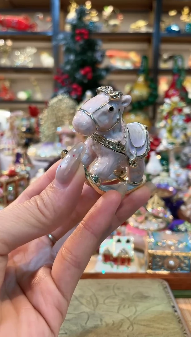 【闪购商品】珐琅彩首饰收纳盒