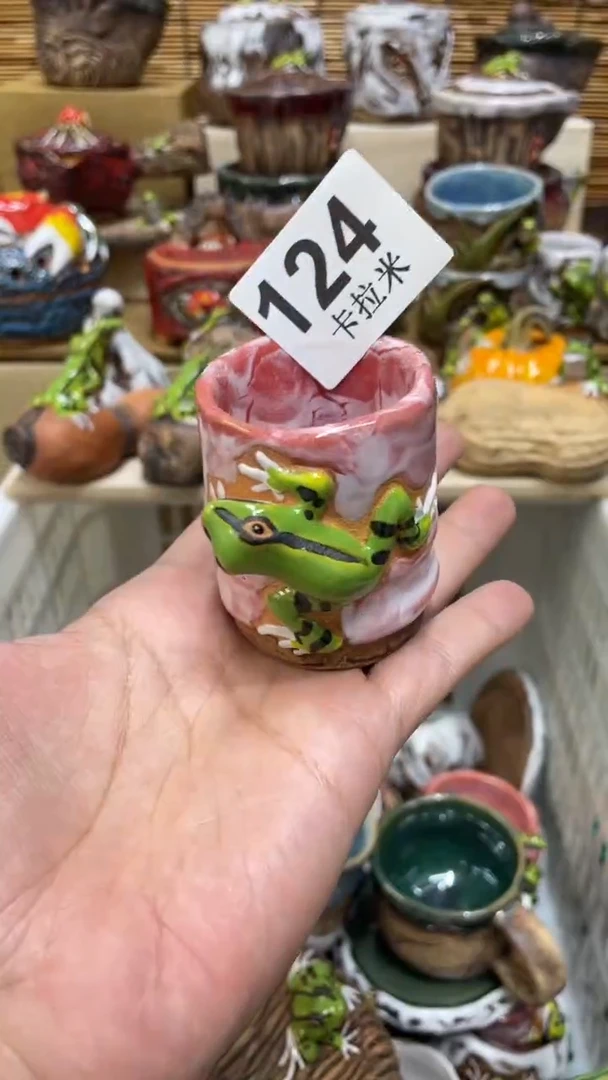 黎****o124精美粗陶手工柴烧