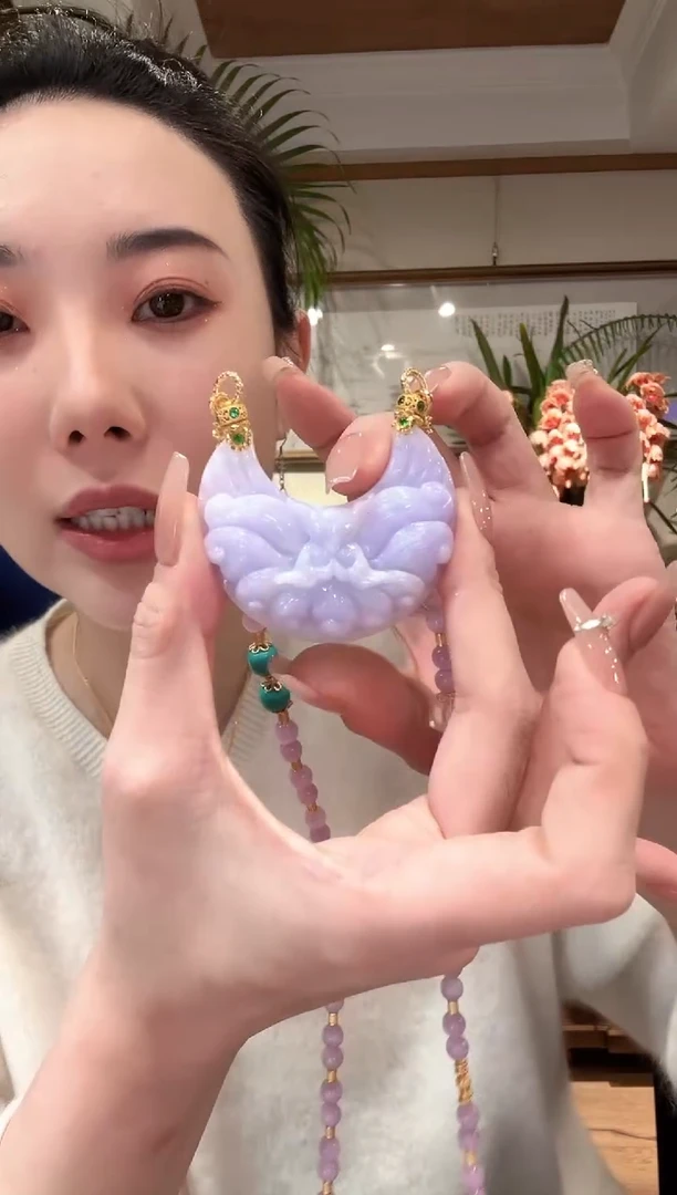 【闪购商品】翡翠颈饰未镶嵌国风