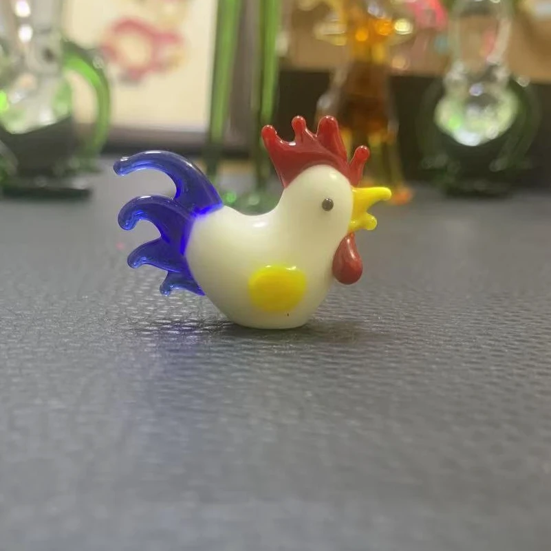 纯手工烧制琉璃小鸡款式咕咕鸡可爱少女立体精美颜色丰富款式精美