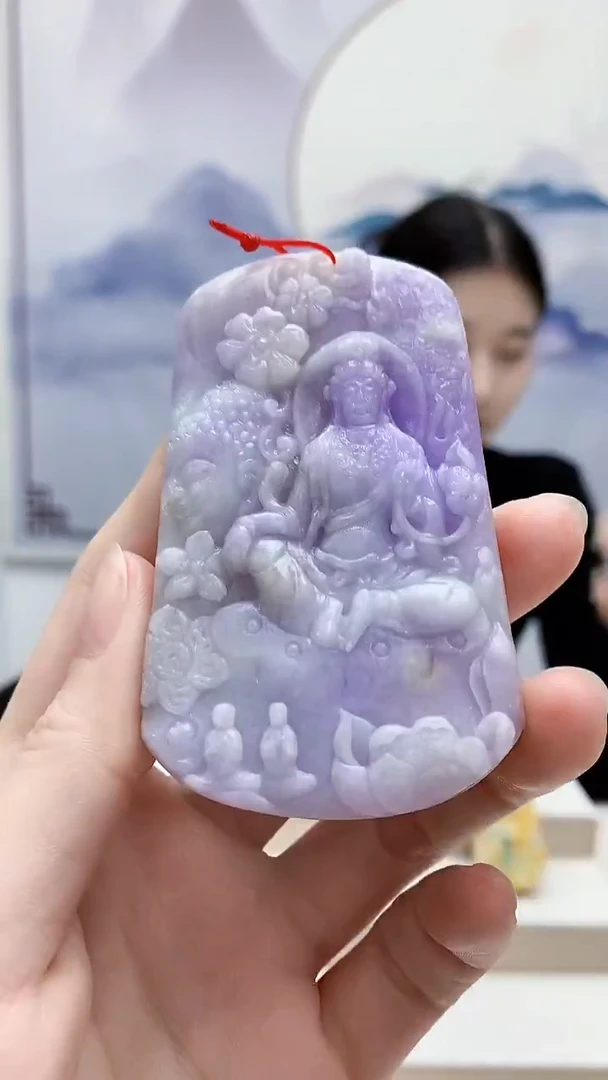 未镶嵌定制翡翠4812ry-毛货挂件78