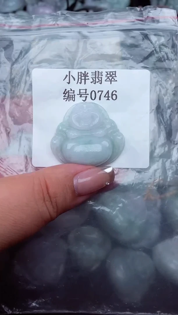 翡翠未镶嵌颈饰缅甸天然A货翡翠0746