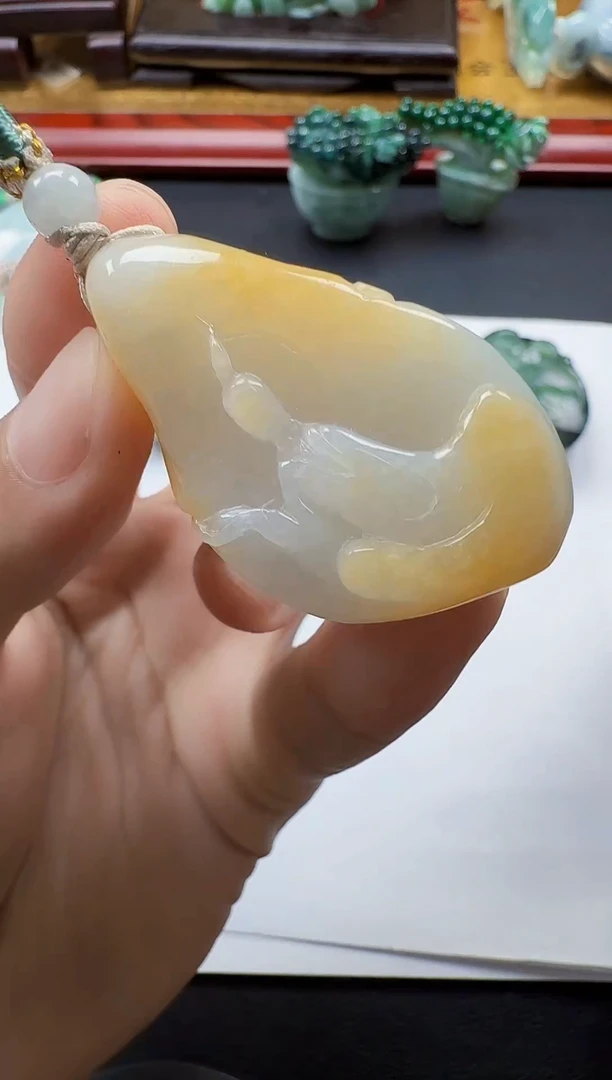 吊坠(不含链)未镶嵌翡翠1