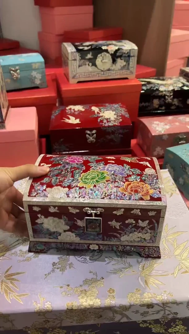 按扣扇贝底·微瑕·弘贝雅螺钿漆器文化馆