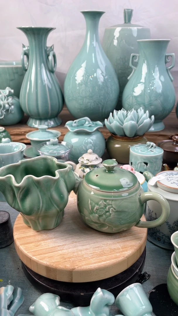 【闪购商品】特价福利 微瑕 慧仙青瓷