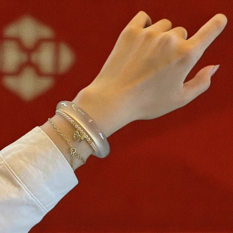 【冰冰金手镯】体验精品款【有正圈有圆条】