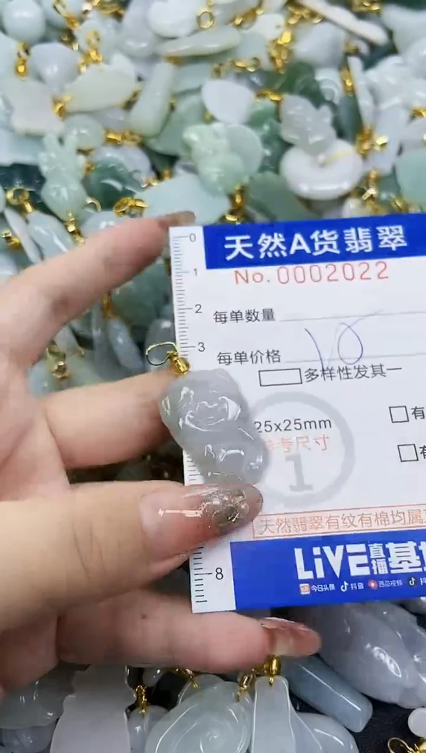翡翠未镶嵌颈饰天然A货翡翠