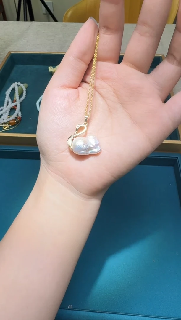 项链未镶嵌淡水珍珠多样性发一件 272