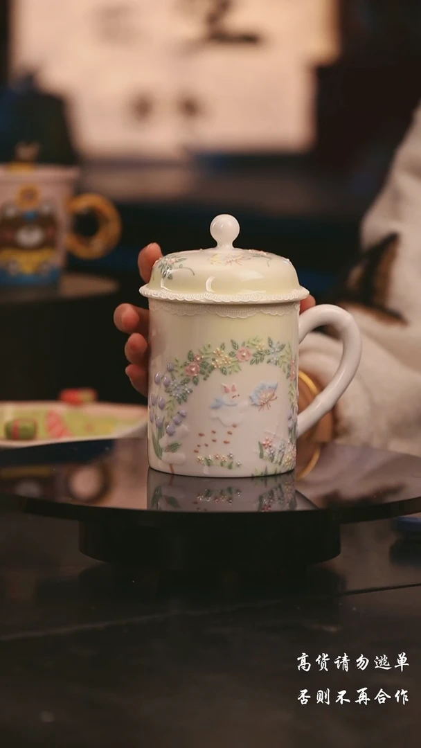 陶瓷景德镇可爱设计师款陶瓷