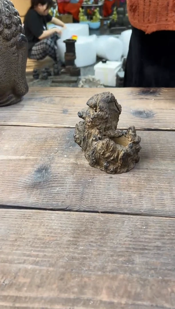 陶土丨小假山造景盆