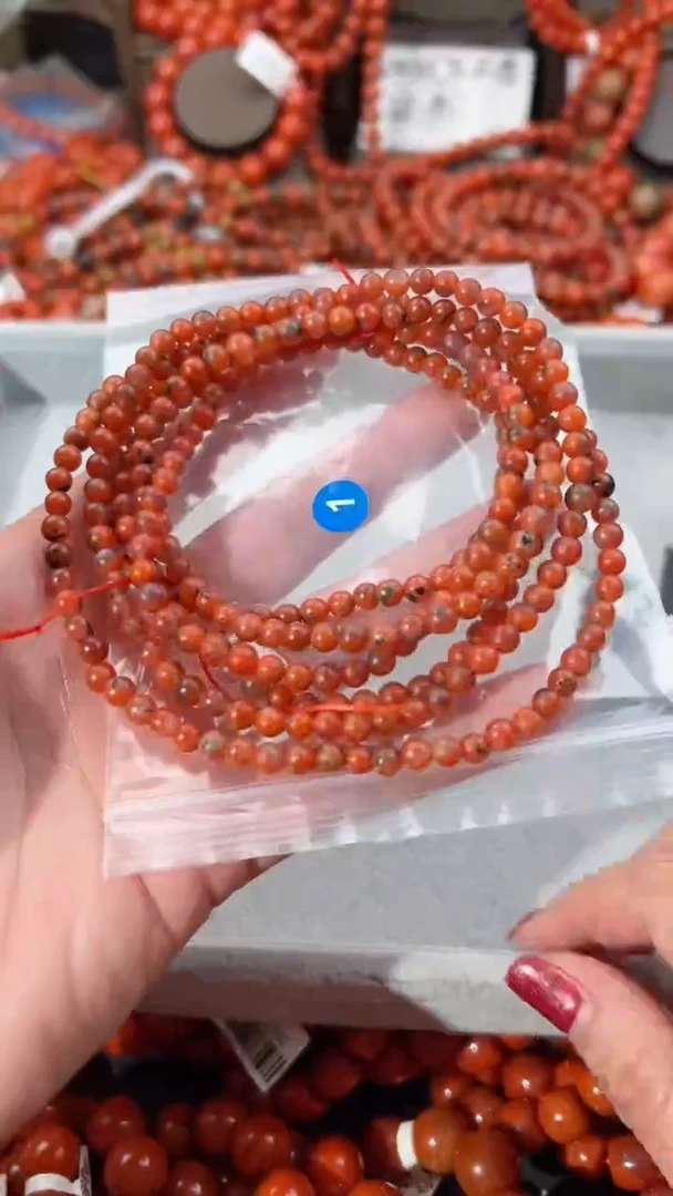 【闪购商品】南红玛瑙手串未镶嵌4+