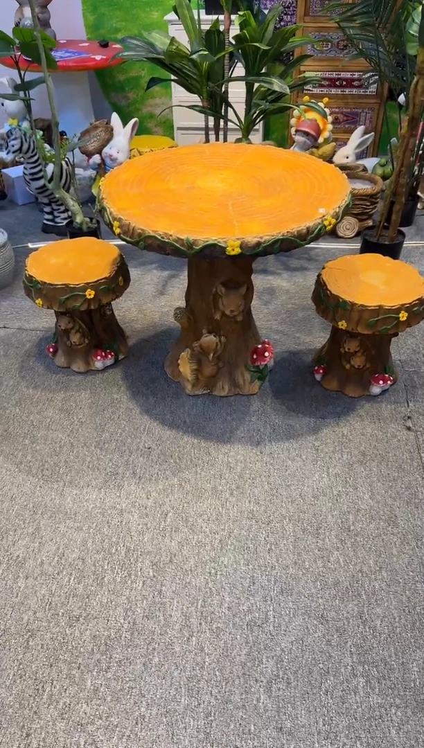 无花朵花园庭院摆件&00&