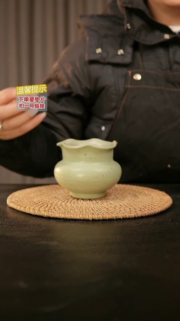 瓷片内口径约7-8 外高约8