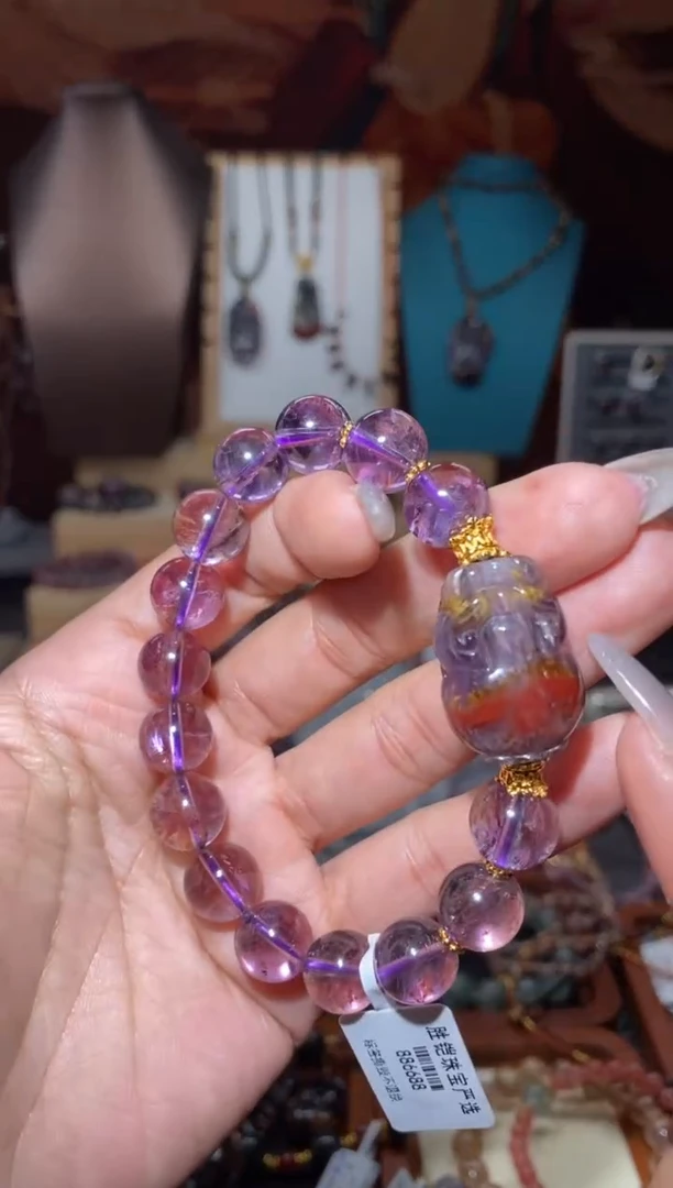 【闪购商品】水晶手串未镶嵌极光貔貅
