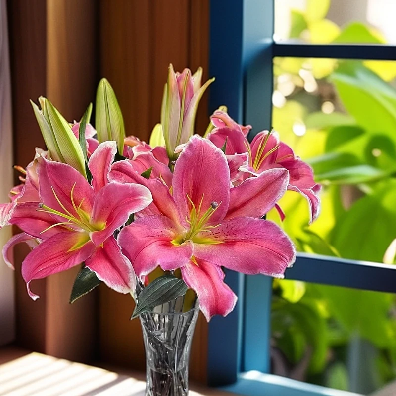 英英鲜花【鸿运当头 香水百合】云南鲜花顺丰包邮