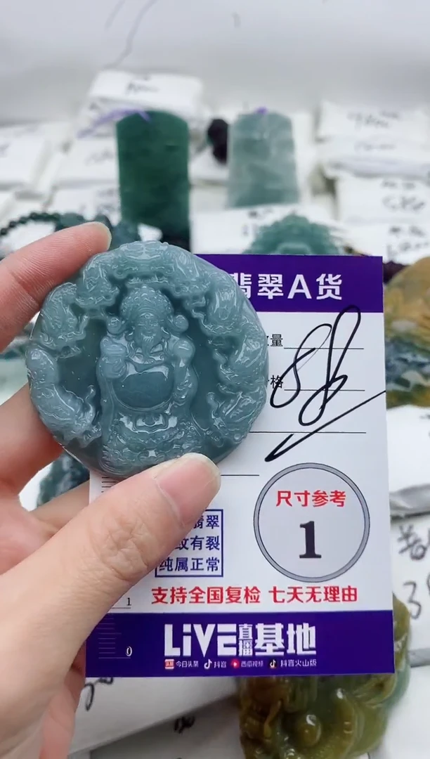 颈饰银S925镶嵌翡翠自**乐8