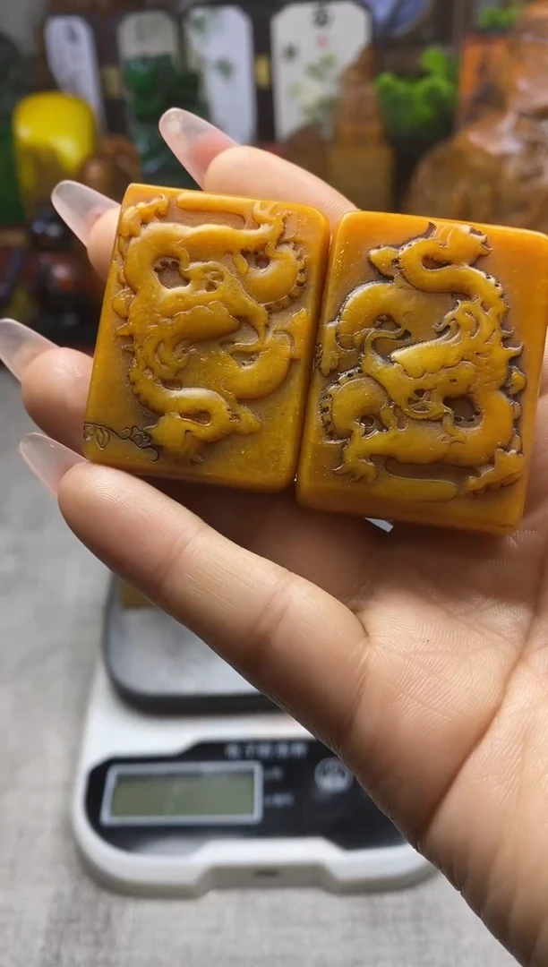 寿山石印石纯天然石料（一单一个，随机发）