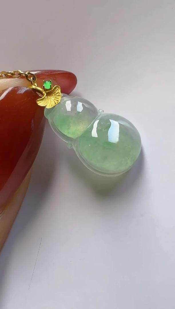 【闪购商品】翡翠吊坠(不含链)18K金镶嵌（小）多样性团购发一件