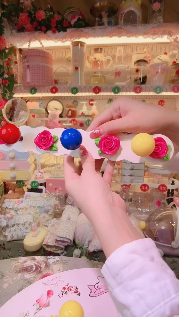 玫瑰花排钩——手工制作品质好！