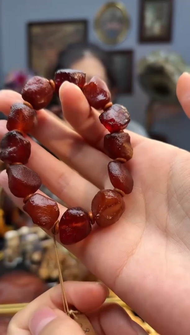 手串琥珀未镶嵌手串