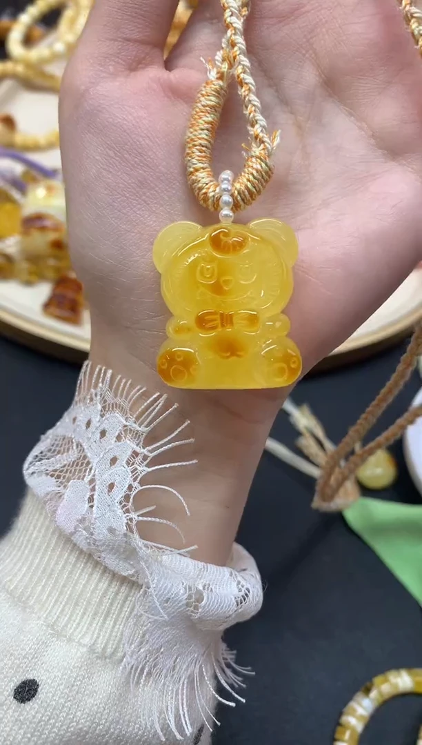 【闪购商品】蜜蜡裸石未镶嵌吊坠A229|1380