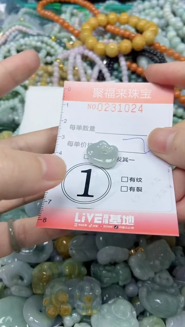 颈饰未镶嵌翡翠闪购0231024