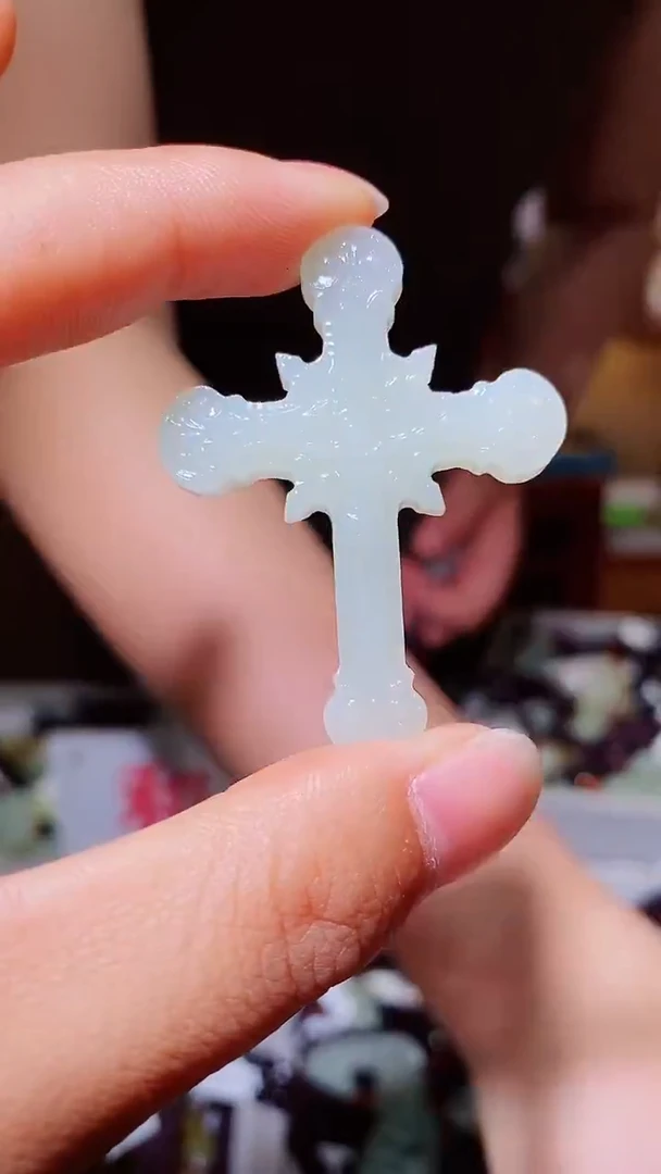 和田玉未镶嵌挂件1