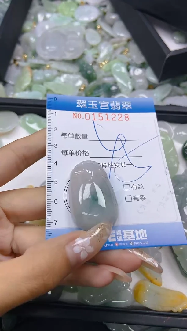 翡翠未镶嵌颈饰闪购0151228