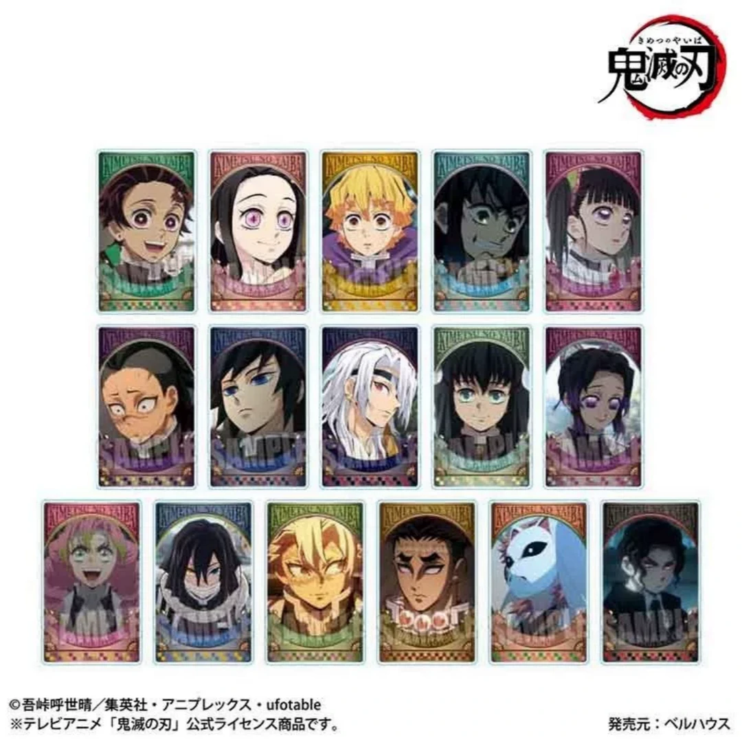 【鬼灭之刃】日谷正版柱训练篇回忆场面写人物亚克力卡收藏卡牌盲盒