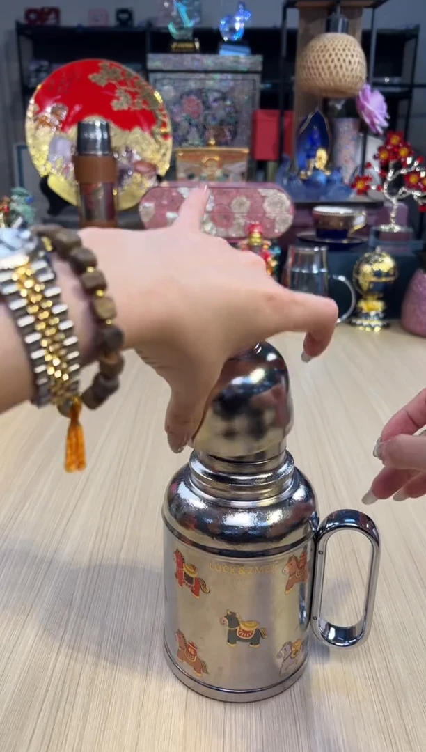 48造闵集纯钛保温壶套装-马上有钱