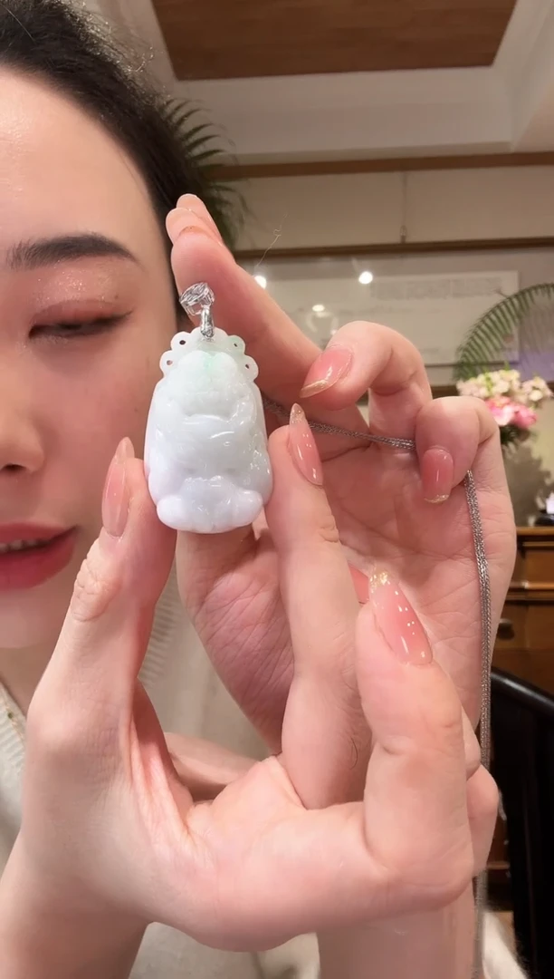 【闪购商品】翡翠颈饰未镶嵌国风