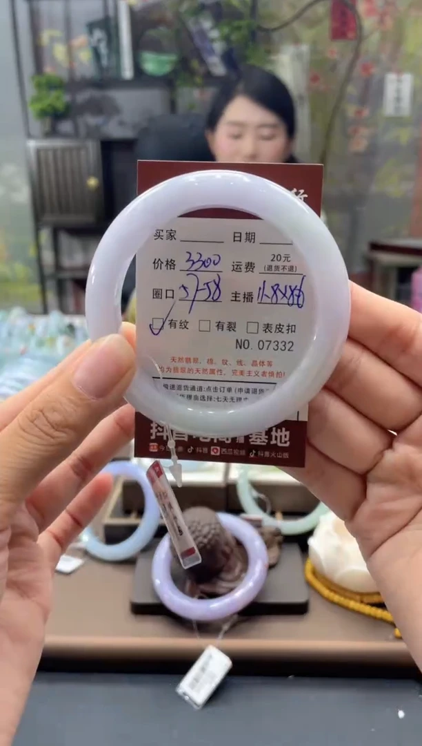 未镶嵌手镯翡翠73320000000