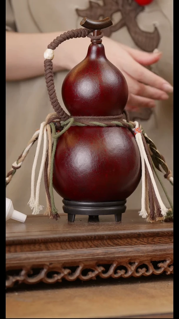 183号精品天然大漆酒葫芦一物一拍~