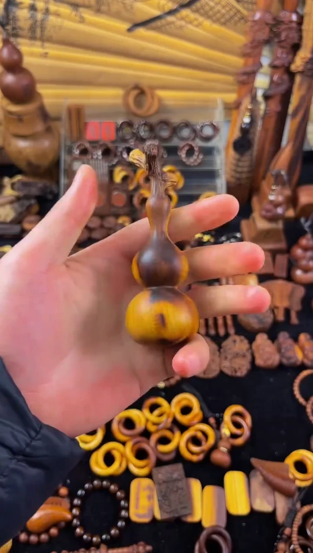 【闪购商品】枣木桃木大实心葫芦包邮到家