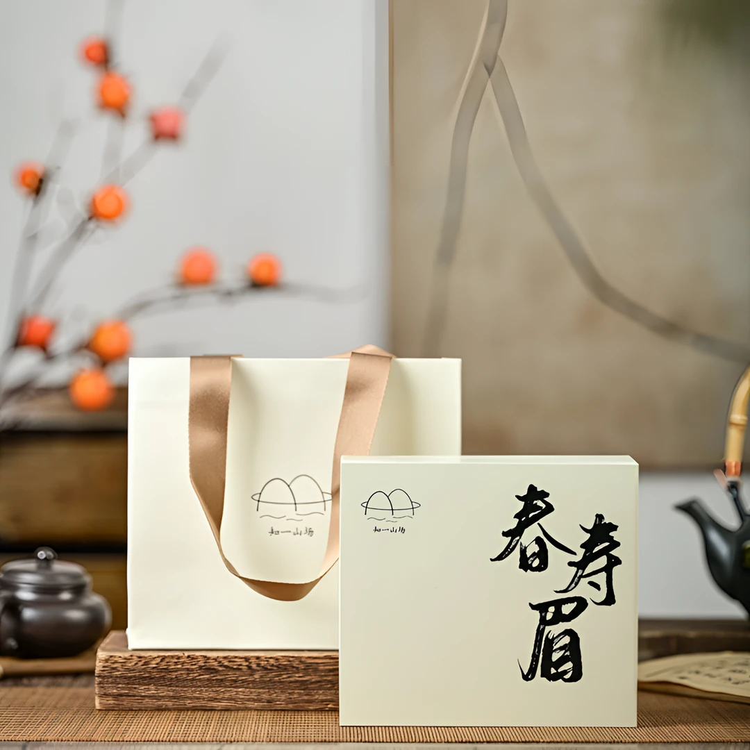[知一山场]福鼎白茶春寿眉2022年鼎存3年陈老白茶 轻定独饮装