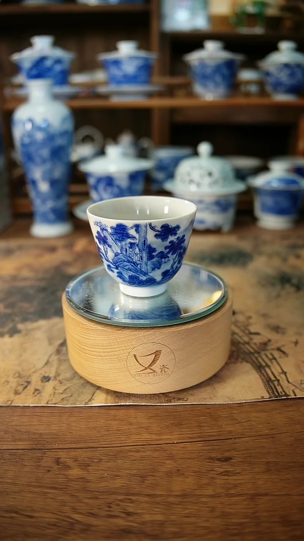 12景德镇手工手绘茶具