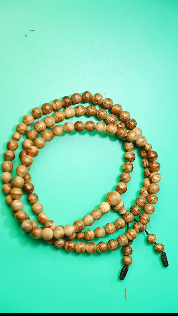 沉香手串柬埔寨菩萨棋多圈6mm  03167