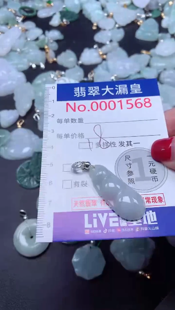 颈饰未镶嵌翡翠1568