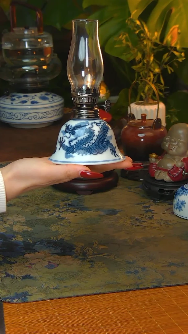 【闪购商品】景德镇陶瓷灯摆件