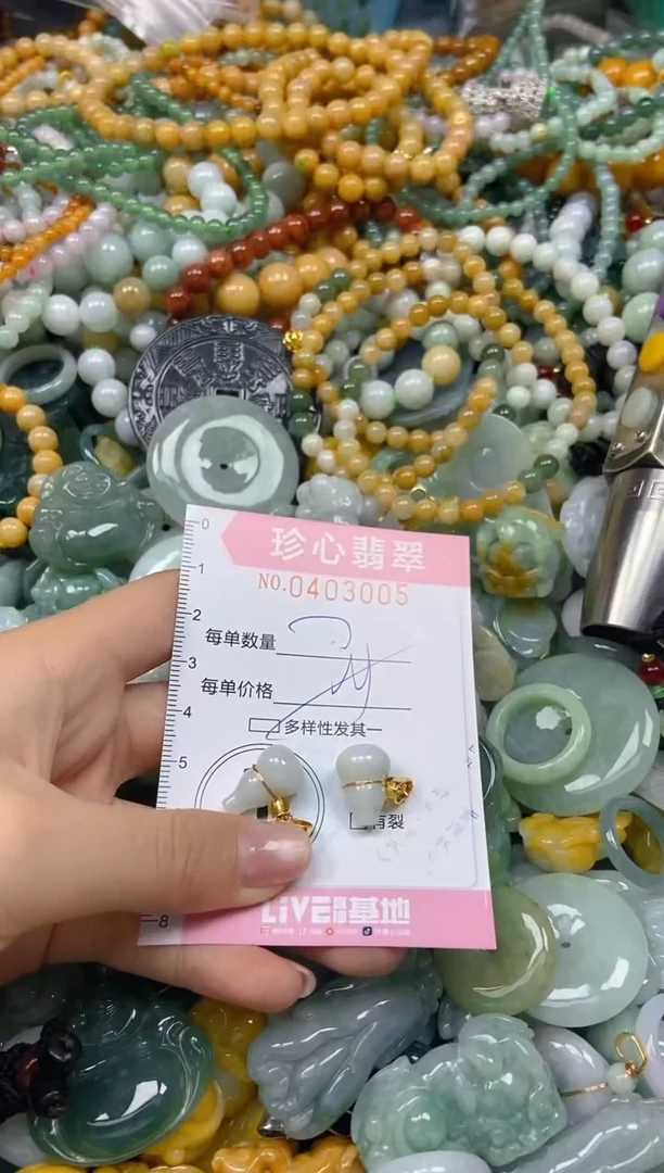 颈饰未镶嵌翡翠闪购0403005