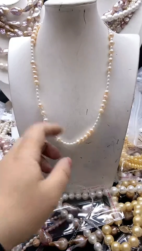 颈饰未镶嵌淡水珍珠1