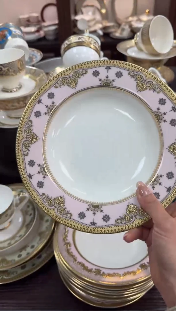 【闪购商品】瓷片8.5寸草帽盘2个  福利价  福利价