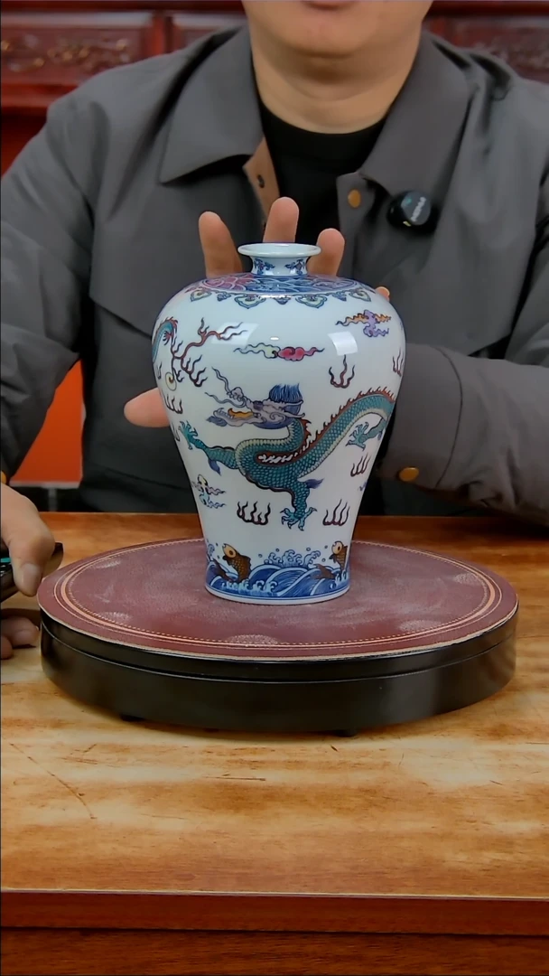【闪购商品】摆件景德镇高端陶瓷摆件瓶1