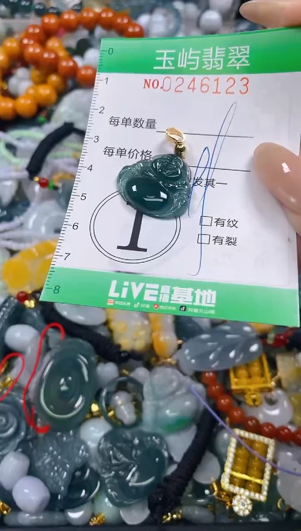 颈饰未镶嵌翡翠闪购0246123