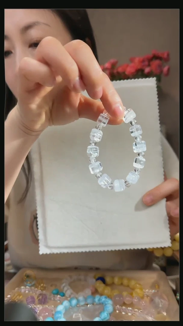【闪购商品】水晶手串未镶嵌天然白幽灵手串
