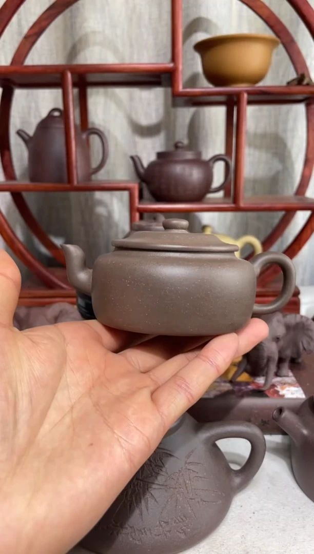 【闪购商品】紫砂茶壶大水潭天青旭茂150cc