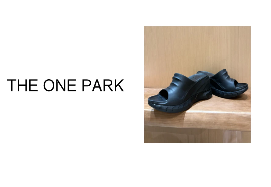 THEONEPARK.翘嘴增高厚底百搭鞋子人字拖鞋
